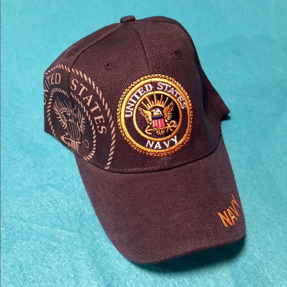 United States Navy Ball Cap (6 colors to choose from) - Picture 2 of 2